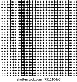 Grunge halftone black and white dots texture background. Spotted vector Abstract Texture