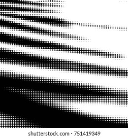 Grunge halftone black and white dots texture background. Spotted vector Abstract Texture
