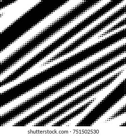 Grunge halftone black and white dots texture background. Spotted vector Abstract Texture