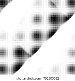 Grunge halftone black and white dots texture background. Spotted vector Abstract Texture