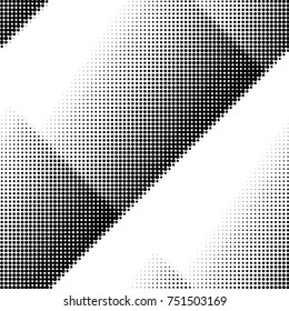 Grunge halftone black and white dots texture background. Spotted vector Abstract Texture