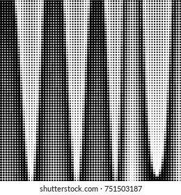 Grunge halftone black and white dots texture background. Spotted vector Abstract Texture
