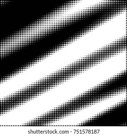 Grunge halftone black and white dots texture background. Spotted vector Abstract Texture