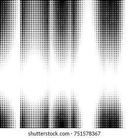 Grunge halftone black and white dots texture background. Spotted vector Abstract Texture
