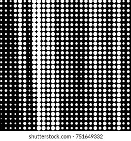 Grunge halftone black and white dots texture background. Spotted vector Abstract Texture