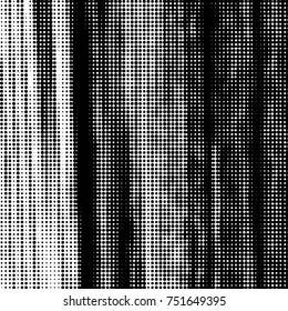 Grunge halftone black and white dots texture background. Spotted vector Abstract Texture