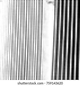 Grunge halftone black and white dots texture background. Spotted vector Abstract Texture