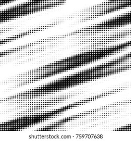 Grunge halftone black and white dots texture background. Spotted vector Abstract Texture