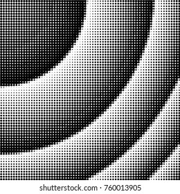 Grunge halftone black and white dots texture background. Spotted vector Abstract Texture