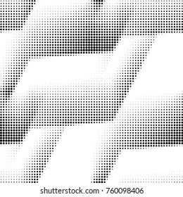 Grunge halftone black and white dots texture background. Spotted vector Abstract Texture
