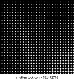 Grunge halftone black and white dots texture background. Spotted vector Abstract Texture