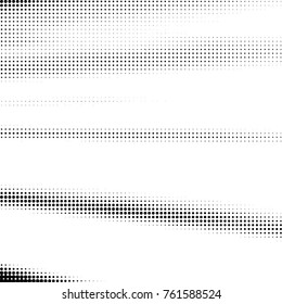 Grunge halftone black and white dots texture background. Spotted vector Abstract Texture