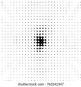 Grunge halftone black and white dots texture background. Spotted vector Abstract Texture
