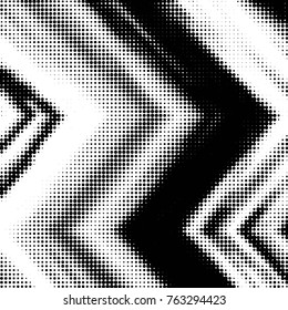 Grunge halftone black and white dots texture background. Spotted vector Abstract Texture
