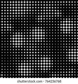 Grunge halftone black and white dots texture background. Spotted vector Abstract Texture

