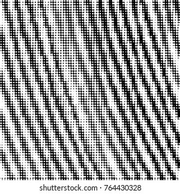 Grunge halftone black and white dots texture background. Spotted vector Abstract Texture
