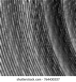 Grunge halftone black and white dots texture background. Spotted vector Abstract Texture
