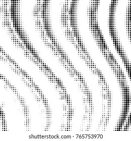 Grunge halftone black and white dots texture background. Spotted vector Abstract Texture
