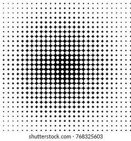 Grunge halftone black and white dots texture background. Spotted vector Abstract Texture
