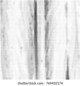 Grunge halftone black and white dots texture background. Spotted vector Abstract Texture
