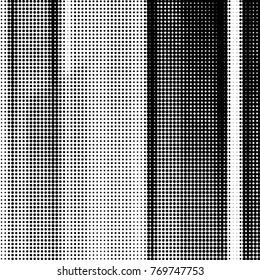 Grunge halftone black and white dots texture background. Spotted vector Abstract Texture
