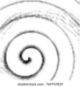 Grunge halftone black and white dots texture background. Spotted vector Abstract Texture
