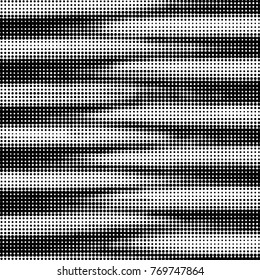 Grunge halftone black and white dots texture background. Spotted vector Abstract Texture
