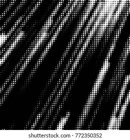 Grunge halftone black and white dots texture background. Spotted vector Abstract Texture
