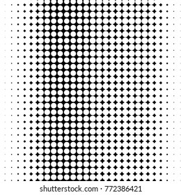 Grunge halftone black and white dots texture background. Spotted vector Abstract Texture

