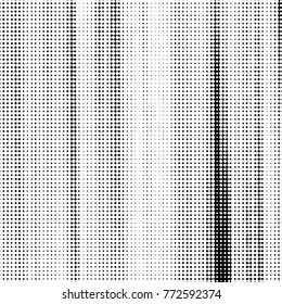 Grunge halftone black and white dots texture background. Spotted vector Abstract Texture

