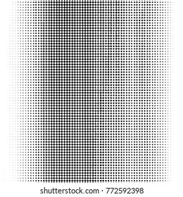 Grunge halftone black and white dots texture background. Spotted vector Abstract Texture
