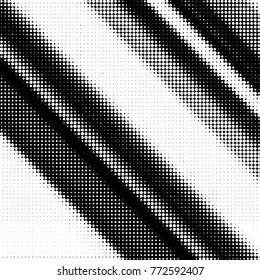 Grunge halftone black and white dots texture background. Spotted vector Abstract Texture

