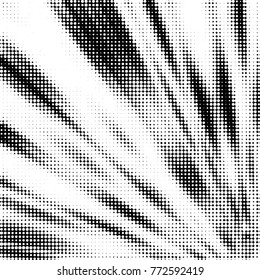 Grunge halftone black and white dots texture background. Spotted vector Abstract Texture
