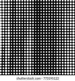 Grunge halftone black and white dots texture background. Spotted vector Abstract Texture
