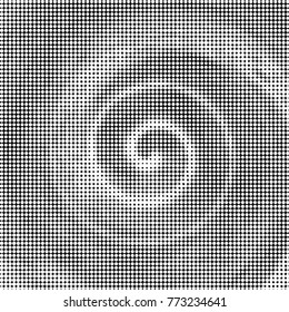 Grunge halftone black and white dots texture background. Spotted vector Abstract Texture

