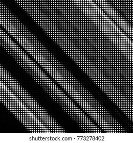 Grunge halftone black and white dots texture background. Spotted vector Abstract Texture
