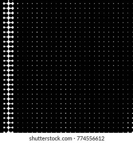 Grunge halftone black and white dots texture background. Spotted vector Abstract Texture
