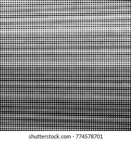Grunge halftone black and white dots texture background. Spotted vector Abstract Texture
