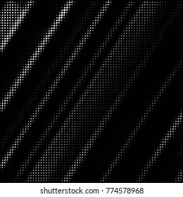 Grunge halftone black and white dots texture background. Spotted vector Abstract Texture
