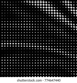 Grunge halftone black and white dots texture background. Spotted vector Abstract Texture
