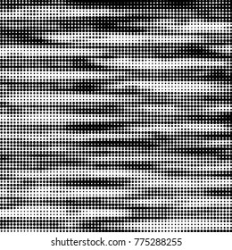 Grunge halftone black and white dots texture background. Spotted vector Abstract Texture
