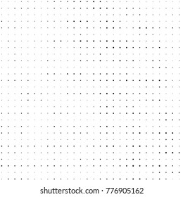 Grunge halftone black and white dots texture background. Spotted vector Abstract Texture
