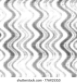 Grunge halftone black and white dots texture background. Spotted vector Abstract Texture
