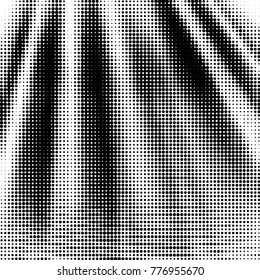 Grunge halftone black and white dots texture background. Spotted vector Abstract Texture
