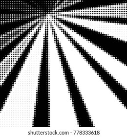 Grunge halftone black and white dots texture background. Spotted vector Abstract Texture
