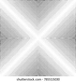 Grunge halftone black and white dots texture background. Spotted vector Abstract Texture

