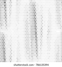 Grunge halftone black and white dots texture background. Spotted vector Abstract Texture
