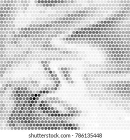Grunge halftone black and white dots texture background. Spotted vector Abstract Texture
