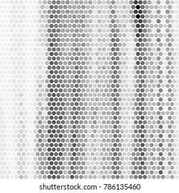 Grunge halftone black and white dots texture background. Spotted vector Abstract Texture
