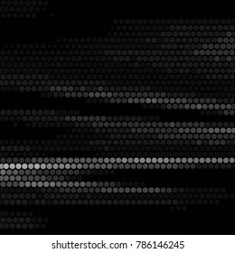 Grunge halftone black and white dots texture background. Spotted vector Abstract Texture
